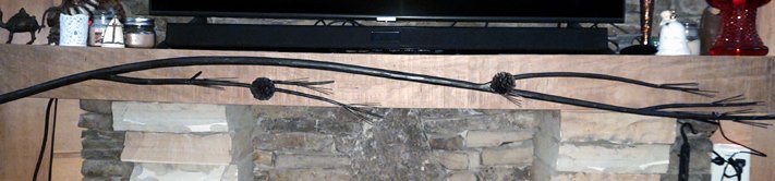 Fireplace Mantle Decor: BradGreenwoodDesigns.com