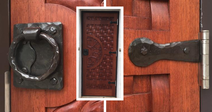 door handle and hinges:BradGreenwoodDesigns.com